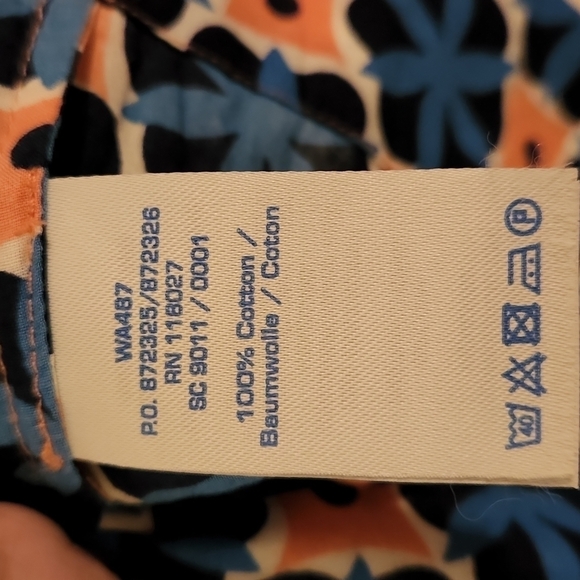 Boden 3/4 Sleeve Shirt Size 4 - Picture 12 of 13